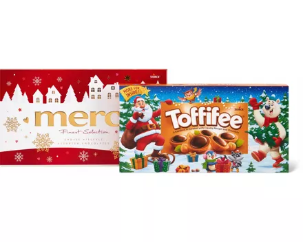 Alle Merci- und Toffifee-Weihnachtsartikel