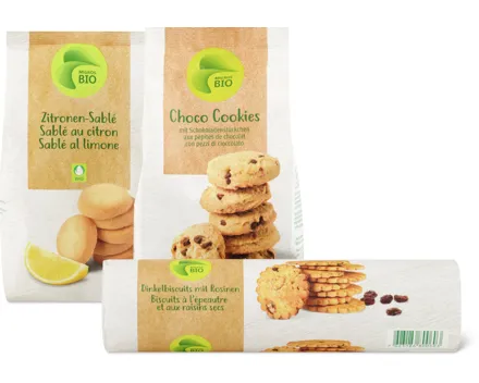 Alle Migros Bio Biscuits