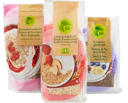 Alle Migros Bio-Cerealien und -Kerne