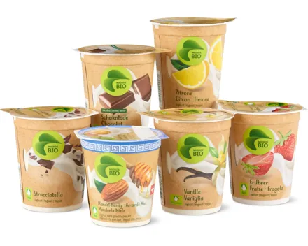 Alle Migros Bio Joghurts, 150 g und 180 g