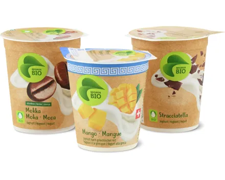 Alle Migros Bio Joghurts