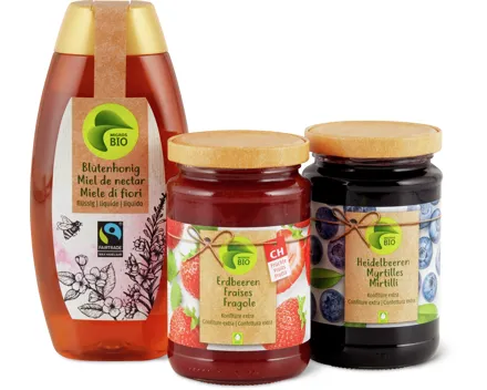 Alle Migros Bio-Konfitüren und -Honige