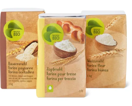 Alle Migros Bio Mehle, 1 kg