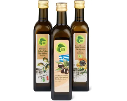 Alle Migros Bio-Öle und -Essige