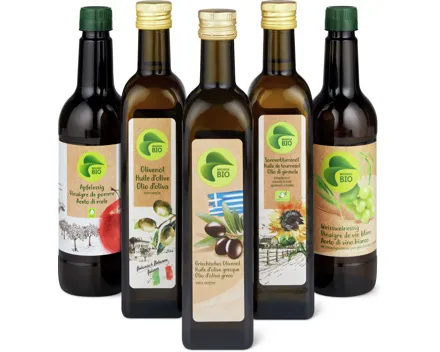 Alle Migros Bio-Öle und -Essige