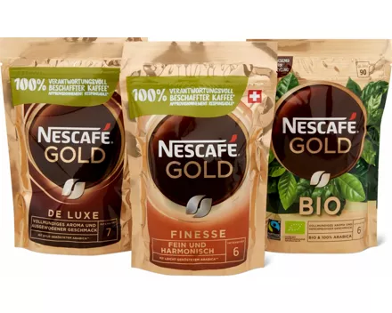 Alle Nescafé Gold Instant im Beutel