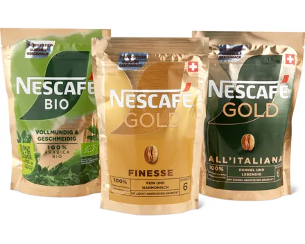 Alle Nescafé Gold Instant im Beutel