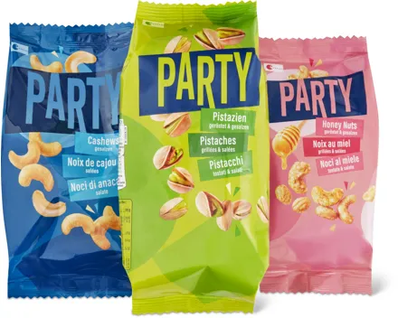 Alle Party-Nüsse und -Nussmischungen
