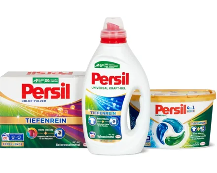 Alle Persil Waschmittel