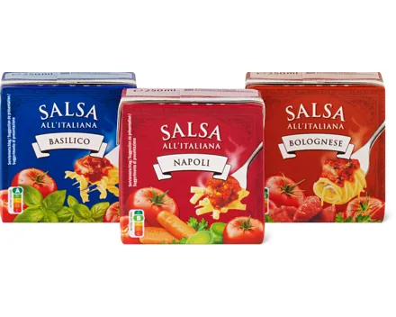 Alle Salsa all'Italiana Saucen