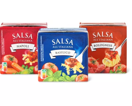 Alle Salsa all'Italiana Saucen