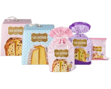 Alle San Antonio-Panettone und -Pandori