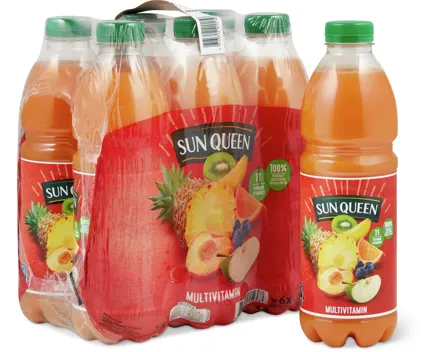 Alle Sun Queen Fruchtsäfte, 6er-Pack