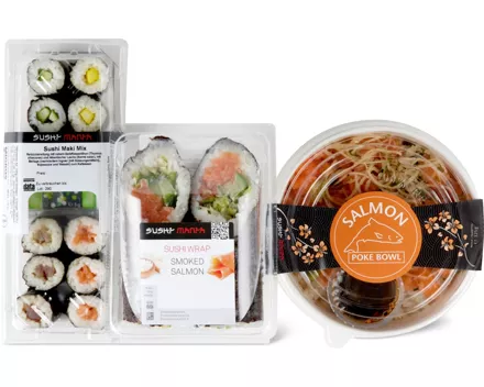 Alle Sushi-Produkte und japanischen Spezialitäten, gekühlt