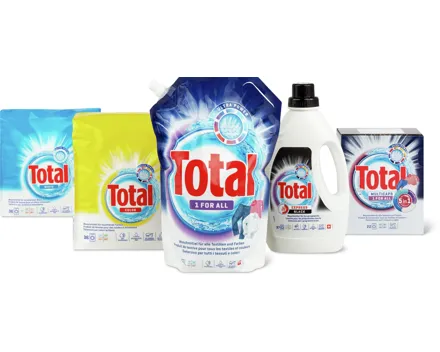Alle Total Waschmittel