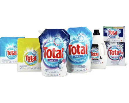 Alle Total Waschmittel