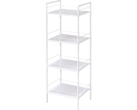 Allzweckregal Kim Metall weiss 39 x 117 x 31 cm