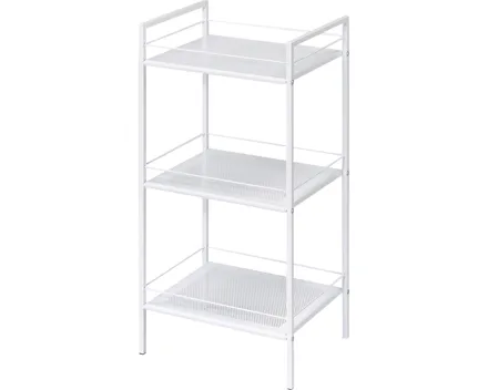 Allzweckregal Kim Metall weiss 39 x 84 x 31 cm