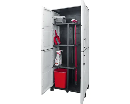 Allzweckschrank Idea 2-türig grau