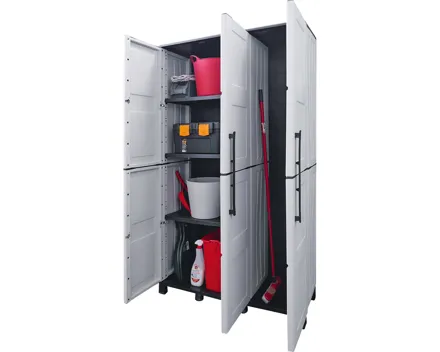 Allzweckschrank Idea 3-türig grau