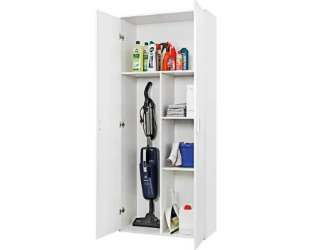 Allzweckschrank Kreta 2 Dekor weiss 75 x 184 x 35 cm