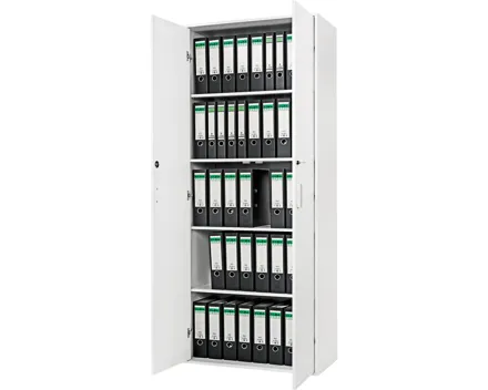 Allzweckschrank Kreta 4 Dekor weiss 77 x 190 x 39 cm