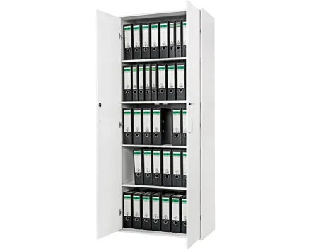 Allzweckschrank Kreta 4 Dekor weiss 77 x 190 x 39 cm