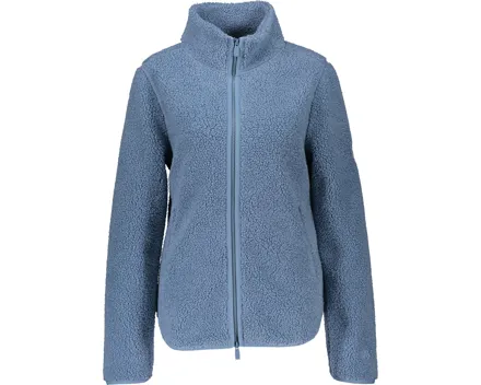 Alprausch Damen-Fleecejacke "Bever" M, blau