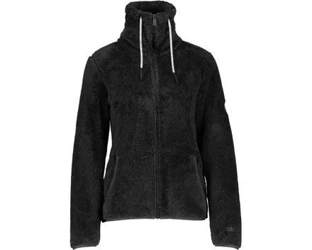 Alprausch Damen-Fleecejacke "Grüsch" M, schwarz