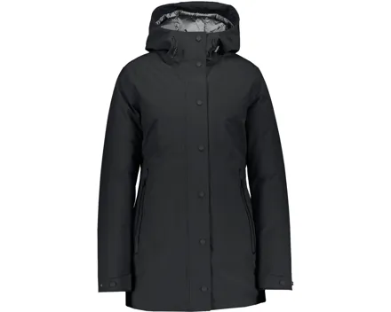 Alprausch Damen-Parka "Wengen" M, schwarz