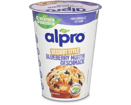 Alpro Dessert Style Blueberry Muffin