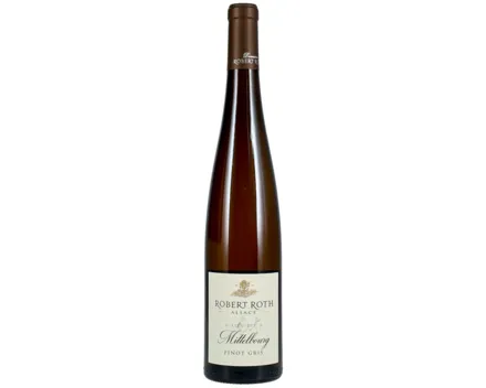 Alsace AOC Pinot Gris Mittelbourg Domaine Robert Roth (2019) – Weisswein, Frankreich (0.75l)
