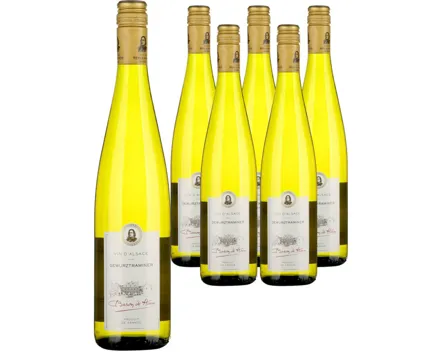 Alsace AOP Gewürztraminer Baron de Hoen Beblenheim 6x 75cl (2023) – Weisswein, Frankreich (0.75l)