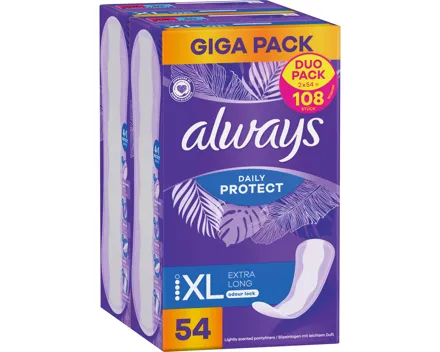 Always Slip Protection Extra Long 2 x 54 Einlage