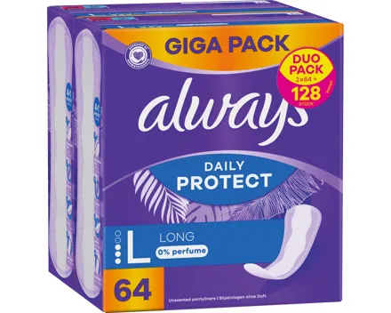 Always Slip Protection Long 2 x 64 Einlagen