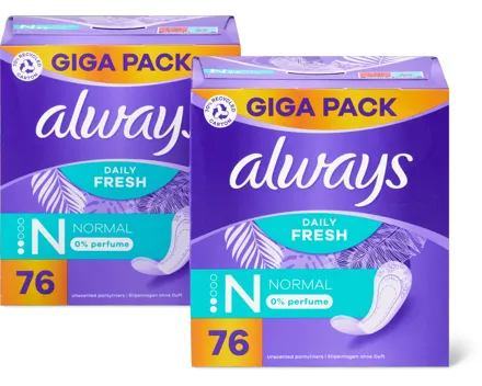 Always Slipeinlagen, Duo-Pack