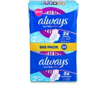 Always Ultra Long Flügel BigPack 20 Stück