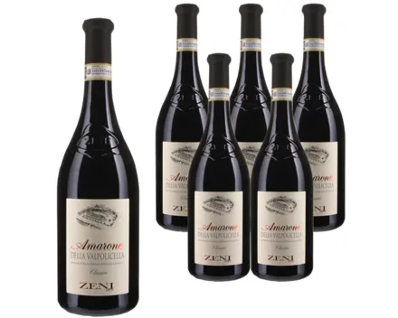 Amarone della Valpolicella Docg classico Zeni 6x 75cl (2023) – Rotwein, Italien (0.75l)