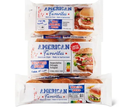 American Favorites Burger Buns