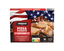 AMERICAN Pizza Pockets 3x120g, Hot Dog