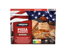 AMERICAN Pizza Pockets, Burger