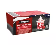 AMERICAN Soft Ice, Vanille-Erdbeere