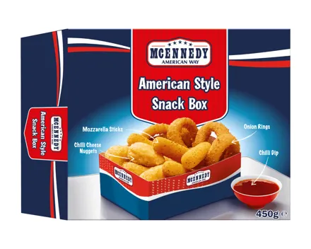 American Style Snack Box
