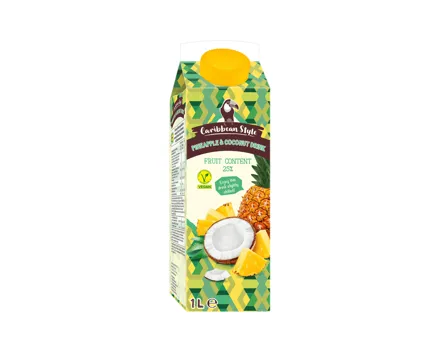 Ananas-Kokos Getränk