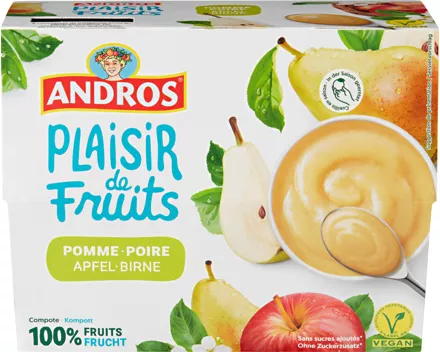 Andros Fruchtsnack Apfel-Birne