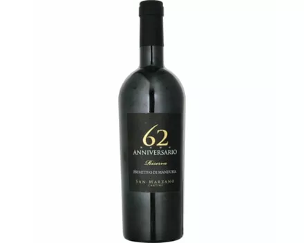 Anniversario 62 Primitivo di Manduria Riserva DOP 75 cl