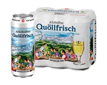 Appenzeller Bier Quöllfrisch alkohol frei Dosen 6x50cl