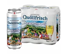 Appenzeller Bier Quöllfrisch alkohol frei Dosen 6x50cl