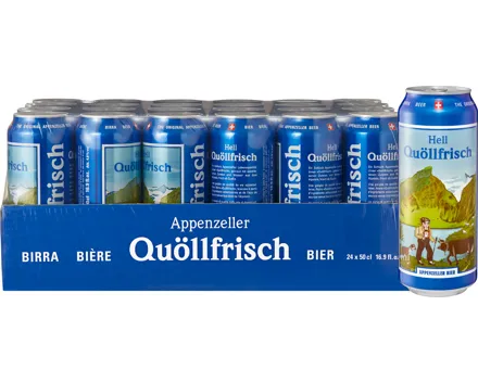 Appenzeller Bier Quöllfrisch hell