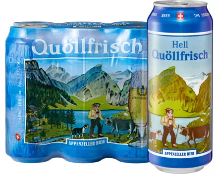 Appenzeller Bier Quöllfrisch hell